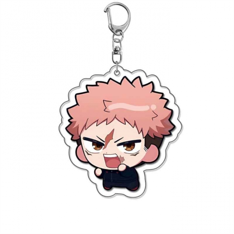 Jujutsu Kaisen Anime Acrylic Keychain Charm price for 5 pcs