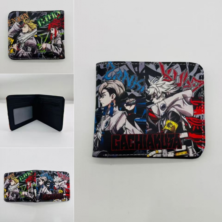 Gachiakuta Full color Two fold short card case wallet 11X9.5CM