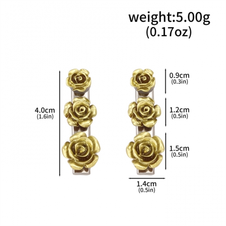 The Apothecary Diaries Hardware Anime peripheral metal hair clip OPP bag price for 5 pairs