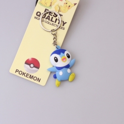 Pokemon Double sided soft adhesive keychain PVC pendant 4CM-6CM price for 10 pcs