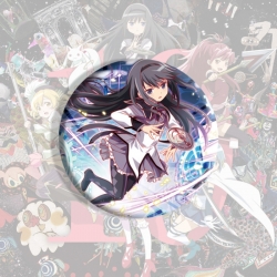 Magical Girl Madoka of the Magus Anime tinplate brooch badge price for 5 pcs