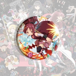 Magical Girl Madoka of the Magus Anime tinplate brooch badge price for 5 pcs