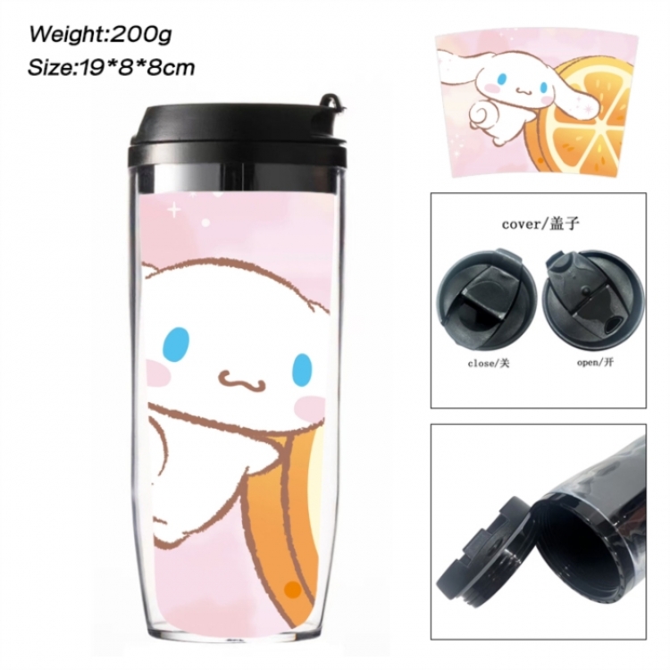 Sanrio Anime double-layer insulated water bottle and cup 350ML