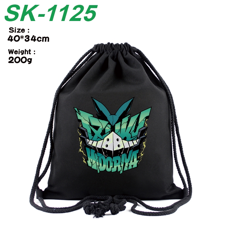 My Hero Academia Anime Coloring Book Drawstring Backpack 40X34cm 200g