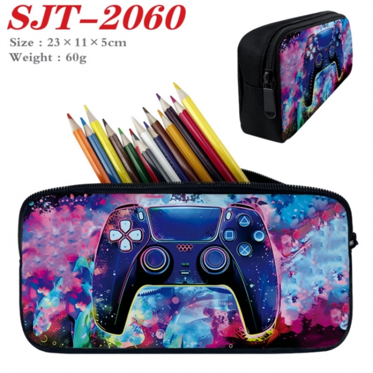 GamePad Anime nylon student pencil case 23x11x5cm