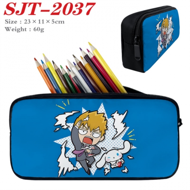 Mob Psycho 100 Anime nylon student pencil case 23x11x5cm 