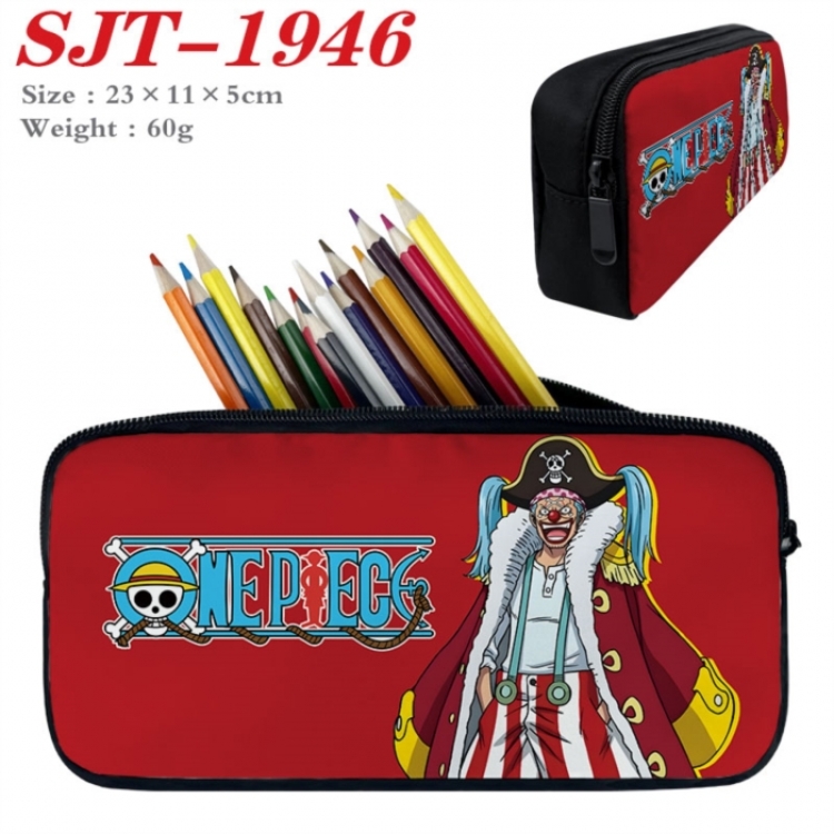 One Piece Anime nylon student pencil case 23x11x5cm 