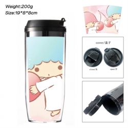Sanrio Anime double-layer insulated water bottle and cup 350ML