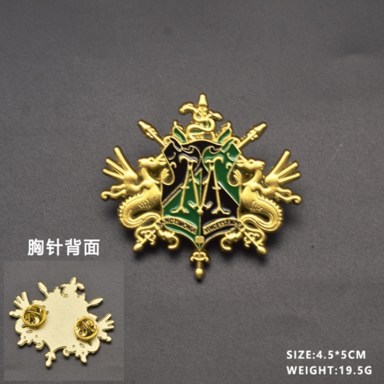 Harry Potter Anime cartoon metal brooch price for 5 pcs 