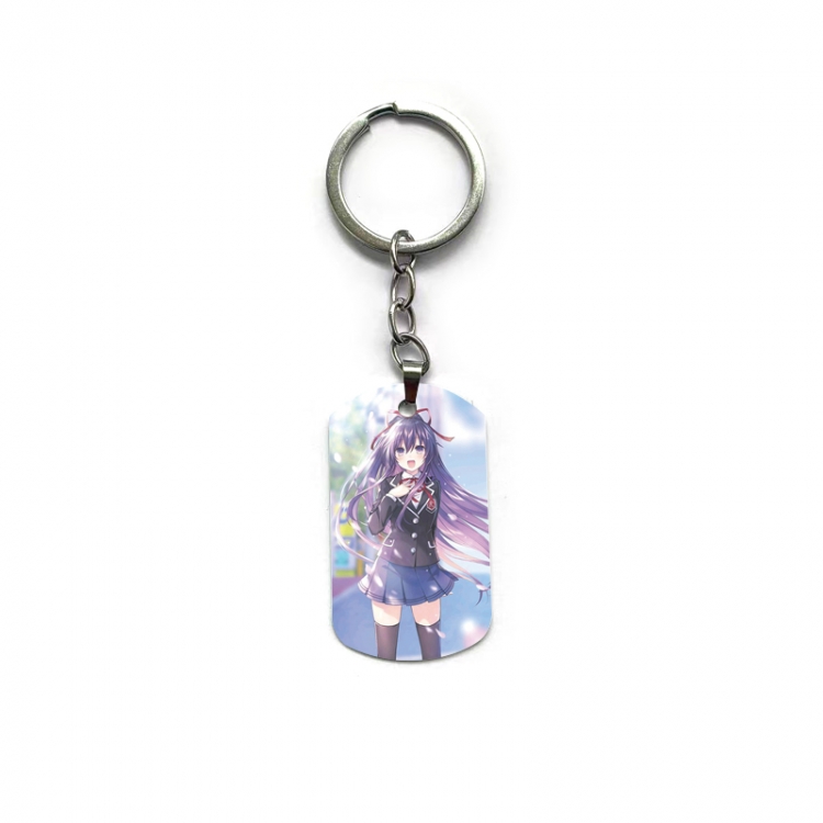 Date-A-Live Anime double-sided full-color printed keychain price for 5 pcs