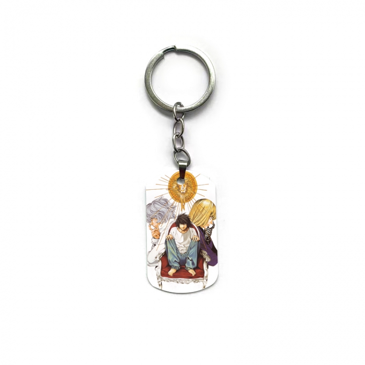 Death note Anime double-sided full-color printed keychain price for 5 pcs