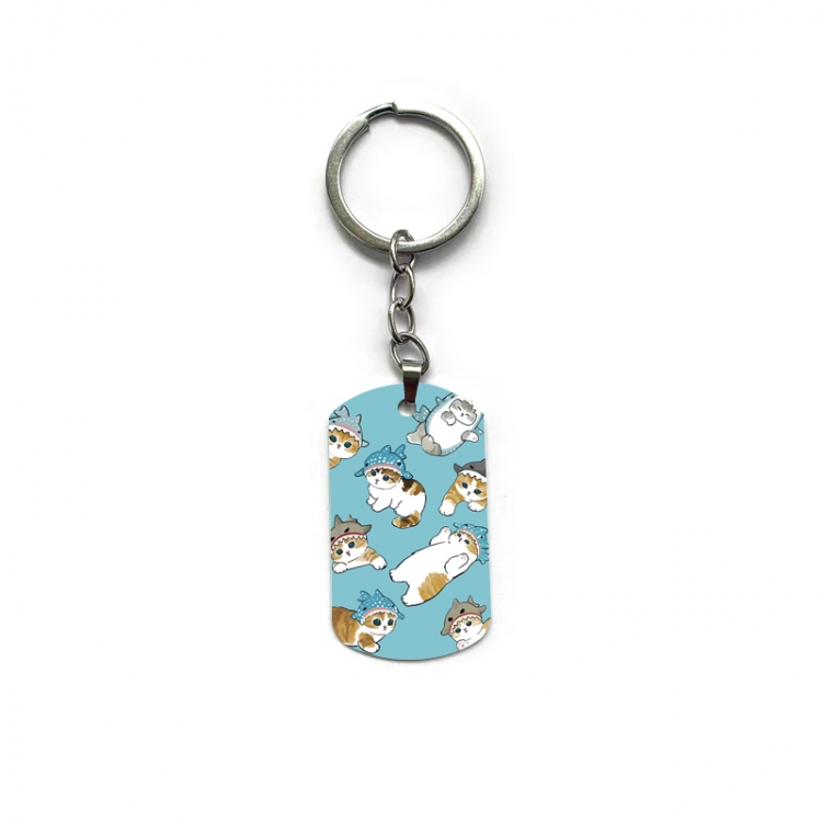 SharkCat Anime double-sided full-color printed keychain price for 5 pcs