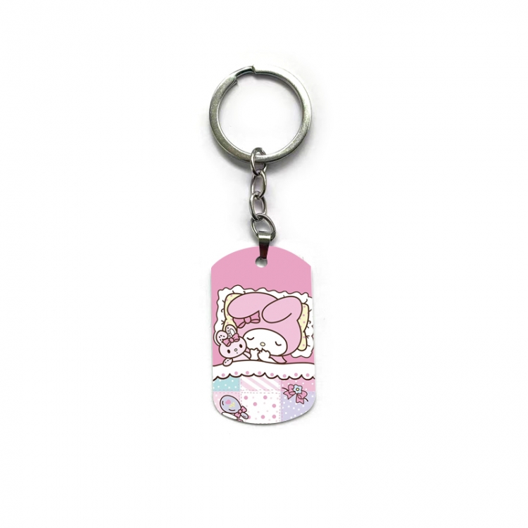 Melody Anime double-sided full-color printed keychain price for 5 pcs