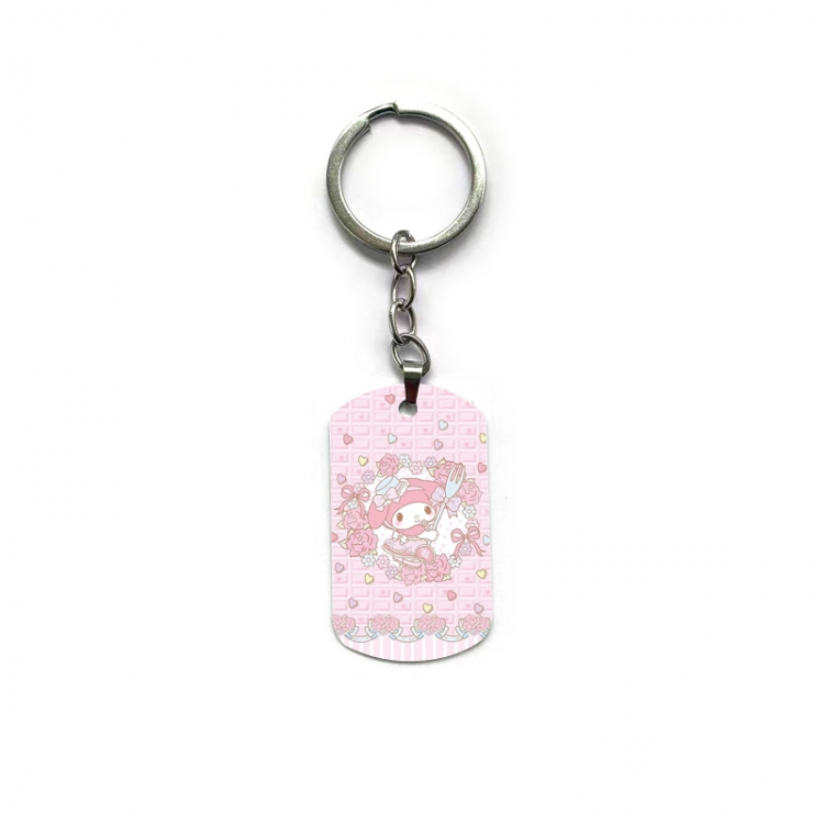 Melody Anime double-sided full-color printed keychain price for 5 pcs