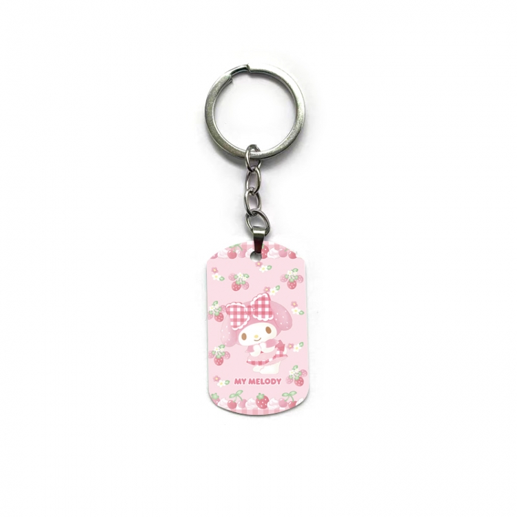 Melody Anime double-sided full-color printed keychain price for 5 pcs
