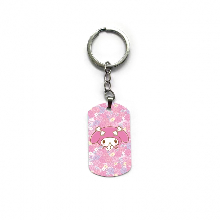 Melody Anime double-sided full-color printed keychain price for 5 pcs
