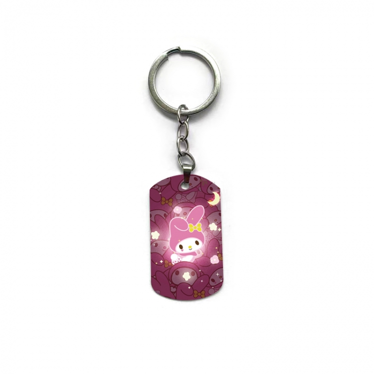 Melody Anime double-sided full-color printed keychain price for 5 pcs