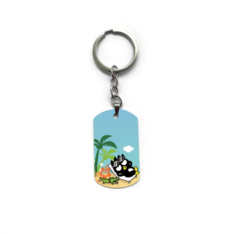 BAD BADTZ-MARU Anime double-sided full-color printed keychain price for 5 pcs