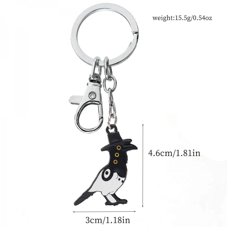 K-Pop:Demon Hunters Metal keychain cartoon bag pendant OPP bagged price for 5 pcs