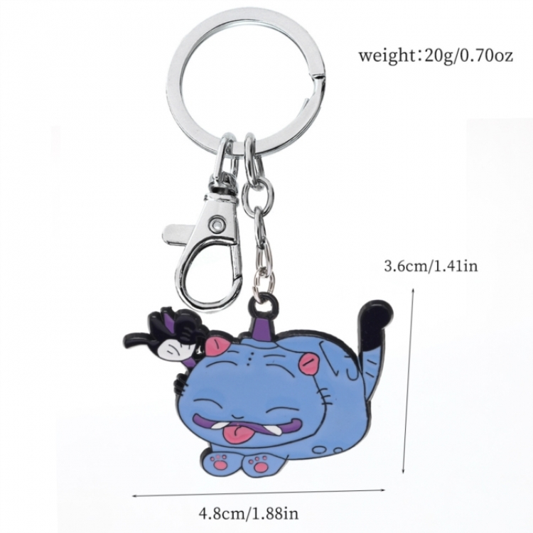 K-Pop:Demon Hunters Metal keychain cartoon bag pendant OPP bagged price for 5 pcs