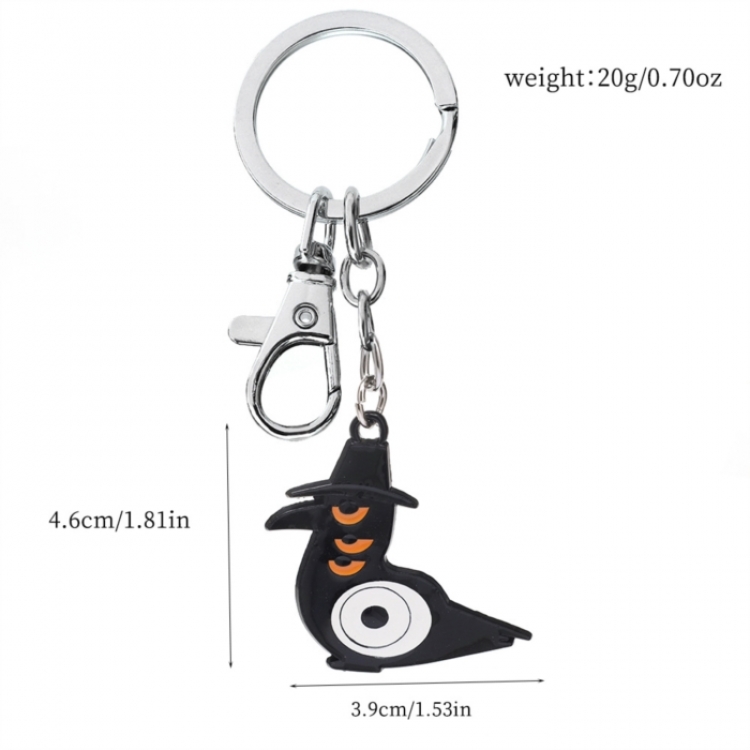 K-Pop:Demon Hunters Metal keychain cartoon bag pendant OPP bagged price for 5 pcs