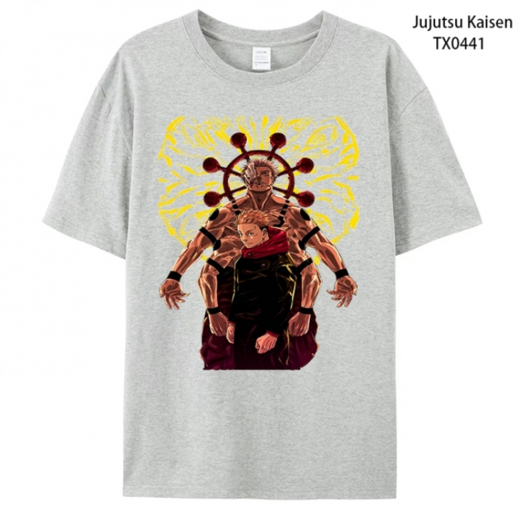 Jujutsu Kaisen Anime peripheral printed pure cotton T-shirt from S to 4XL