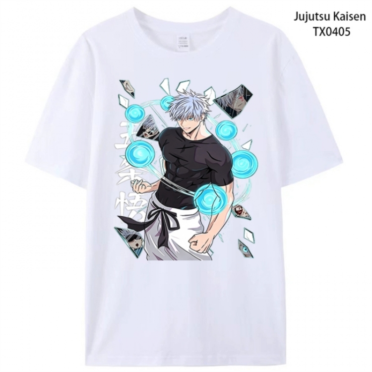 Jujutsu Kaisen Anime peripheral printed pure cotton T-shirt from S to 4XL