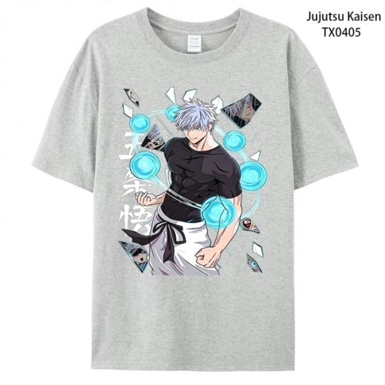 Jujutsu Kaisen Anime peripheral printed pure cotton T-shirt from S to 4XL