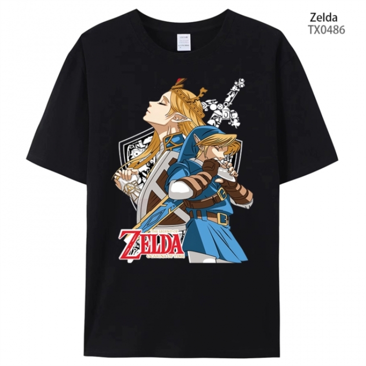 The Legend of Zelda Anime peripheral printed pure cotton T-shirt from S to 4XL
