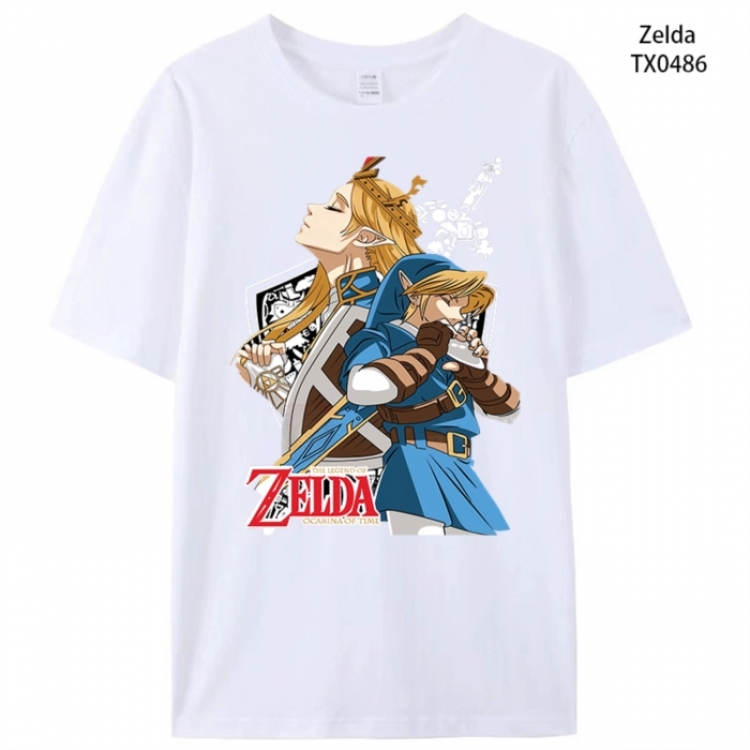 The Legend of Zelda Anime peripheral printed pure cotton T-shirt from S to 4XL