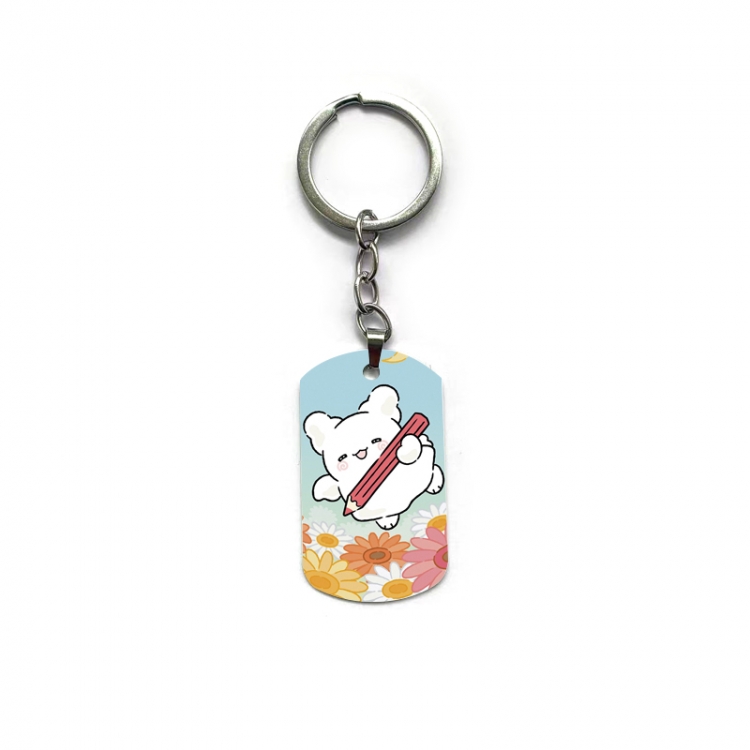 Hanamaru Anime double-sided full-color printed keychain price for 5 pcs