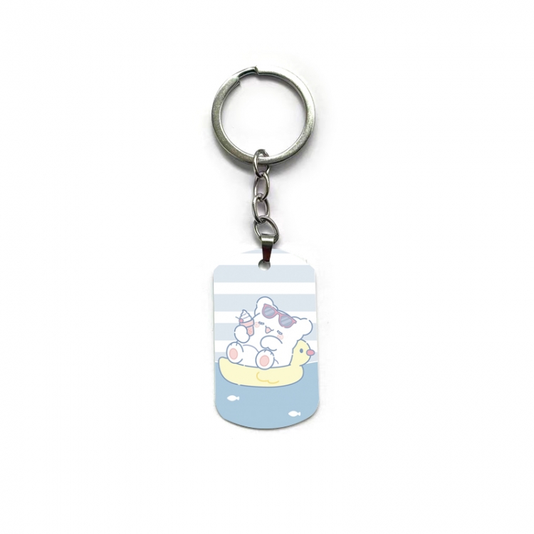 Hanamaru Anime double-sided full-color printed keychain price for 5 pcs