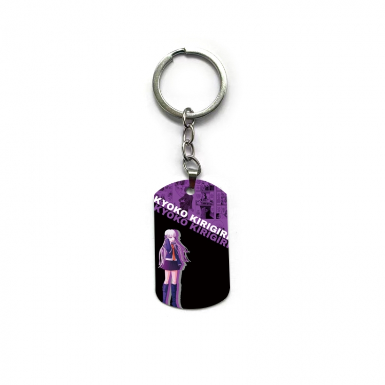 Dangan-Ronpa Anime double-sided full-color printed keychain price for 5 pcs