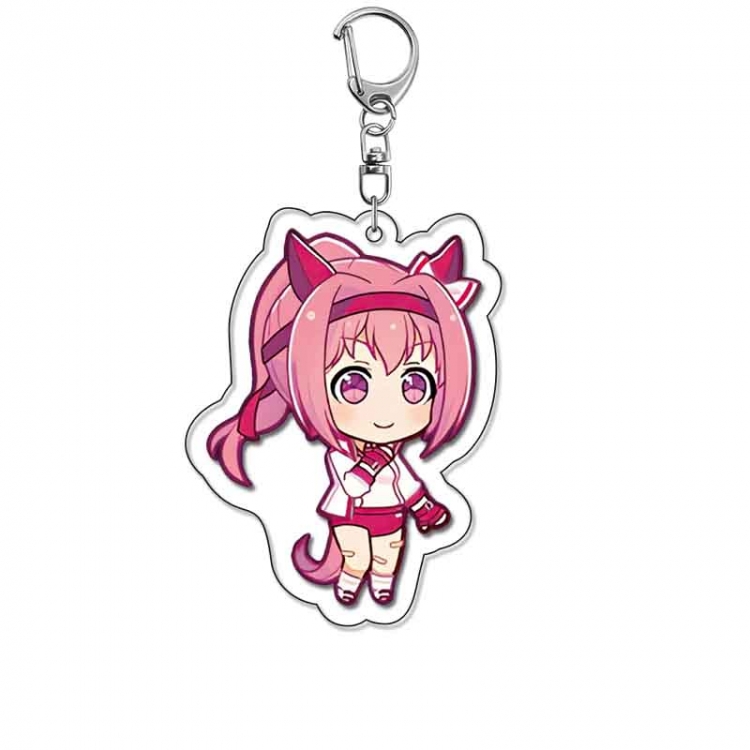 Pretty Derby Anime Acrylic Keychain Charm price for 5 pcs