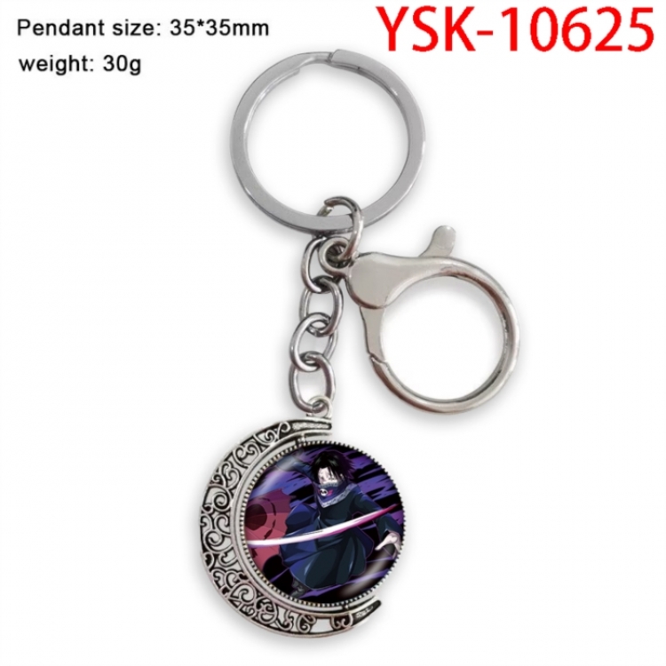 HunterXHunter Anime double-sided crystal rotating gemstone keychain pendant price for 5 pcs
