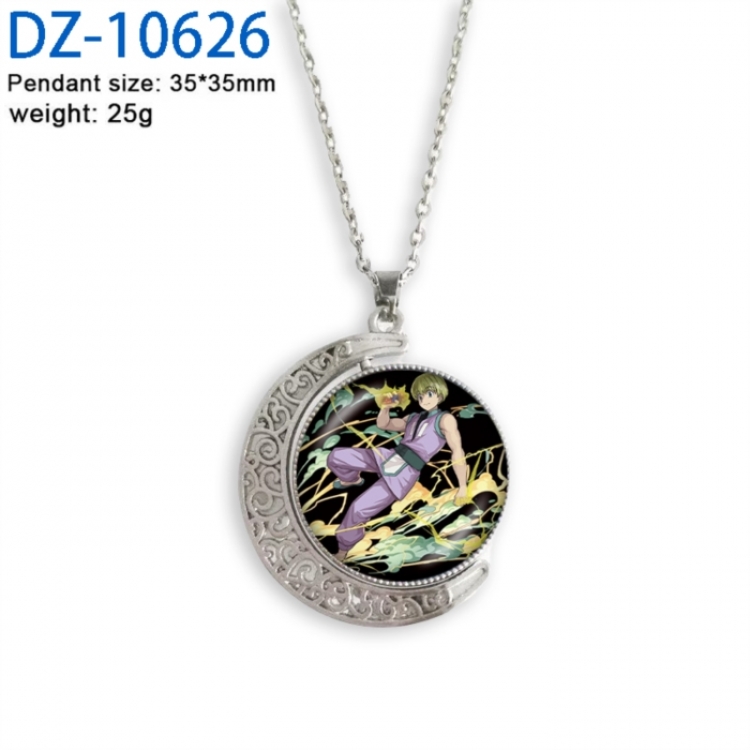 HunterXHunter Anime Double sided Crystal Rotating Gem Necklace price for 5 pcs