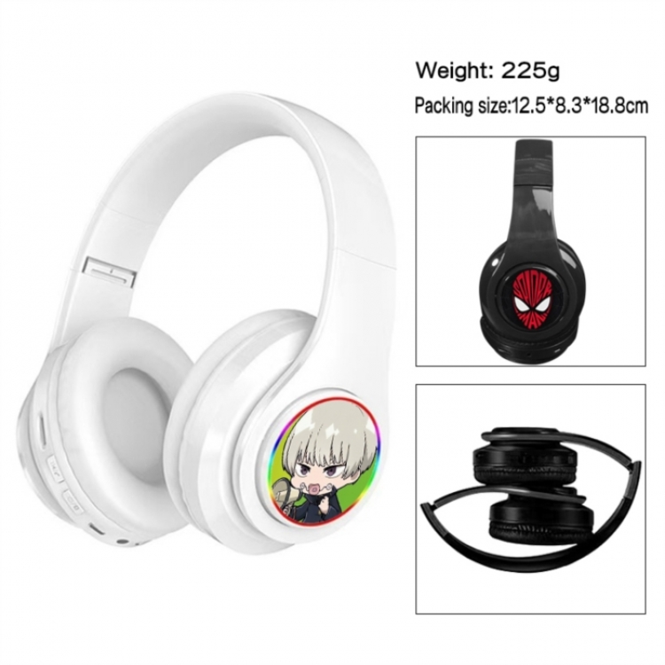 Jujutsu Kaisen  Anime Print Foldable Over-Ear Bluetooth Headphones 12.5x8.3x18.8cm