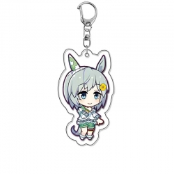 Pretty Derby Anime Acrylic Keychain Charm price for 5 pcs