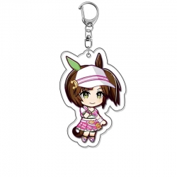Pretty Derby Anime Acrylic Keychain Charm price for 5 pcs