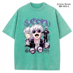 Jujutsu Kaisen Anime peripheral pure cotton washed and worn T-shirt from S to 2XL