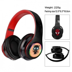 Sanrio Anime Print Foldable Over-Ear Bluetooth Headphones 12.5x8.3x18.8cm